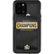 NFL Denver Broncos Super Bowl 50 Champions Black iPhone 12 Pro Max Waterproof Case