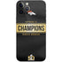 NFL Denver Broncos Super Bowl 50 Champions Black iPhone 12 Pro Skin