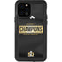 NFL Denver Broncos Super Bowl 50 Champions Black iPhone 12 Pro Waterproof Case