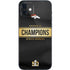 NFL Denver Broncos Super Bowl 50 Champions Black iPhone 12 Skin