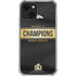 NFL Denver Broncos Super Bowl 50 Champions Black iPhone 13 Clear Case