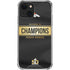 NFL Denver Broncos Super Bowl 50 Champions Black iPhone 13 Mini Clear Case
