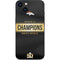 NFL Denver Broncos Super Bowl 50 Champions Black iPhone 13 Skin