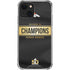 NFL Denver Broncos Super Bowl 50 Champions Black iPhone 14 Clear Case