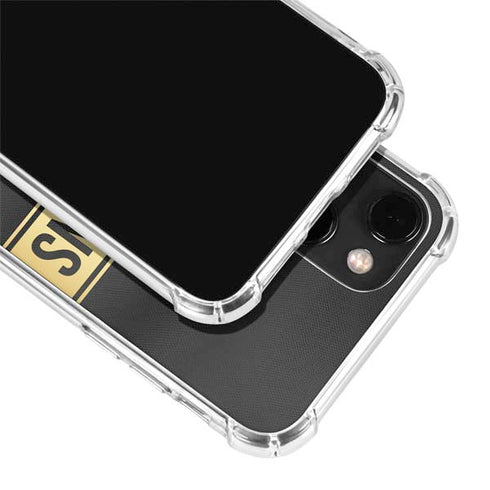 NFL Denver Broncos Super Bowl 50 Champions Black iPhone 15 Plus Clear Case
