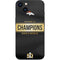 NFL Denver Broncos Super Bowl 50 Champions Black iPhone 14 Plus Skin