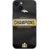 NFL Denver Broncos Super Bowl 50 Champions Black iPhone 14 Plus Skin