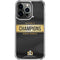 NFL Denver Broncos Super Bowl 50 Champions Black iPhone 14 Pro Clear Case