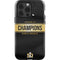 NFL Denver Broncos Super Bowl 50 Champions Black iPhone 14 Pro Impact Case