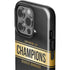 NFL Denver Broncos Super Bowl 50 Champions Black iPhone 15 Pro Impact Case