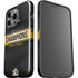 NFL Denver Broncos Super Bowl 50 Champions Black iPhone 14 Pro Impact Case
