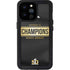 NFL Denver Broncos Super Bowl 50 Champions Black iPhone 14 Pro Max Waterproof Case