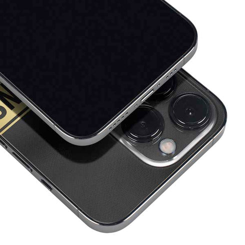 NFL Denver Broncos Super Bowl 50 Champions Black iPhone 14 Pro Skin