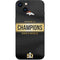 NFL Denver Broncos Super Bowl 50 Champions Black iPhone 14 Skin