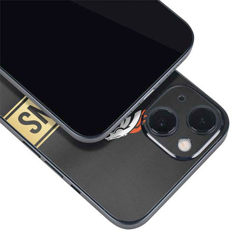 NFL Denver Broncos Super Bowl 50 Champions Black iPhone 14 Skin