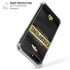 NFL Denver Broncos Super Bowl 50 Champions Black iPhone 7/8 Plus Clear Case