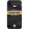 NFL Denver Broncos Super Bowl 50 Champions Black iPhone XR Pro Case