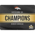NFL Denver Broncos Super Bowl 50 Champions Black MacBook Pro 14in (2021-24) Skin