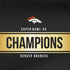 NFL Denver Broncos Super Bowl 50 Champions Black Moto E5 Play Skin
