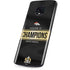 NFL Denver Broncos Super Bowl 50 Champions Black Moto G6 Skin