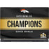 NFL Denver Broncos Super Bowl 50 Champions Black MSI GS65 Stealth Laptop Skin