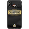 NFL Denver Broncos Super Bowl 50 Champions Black Otterbox Symmetry iPhone Skin