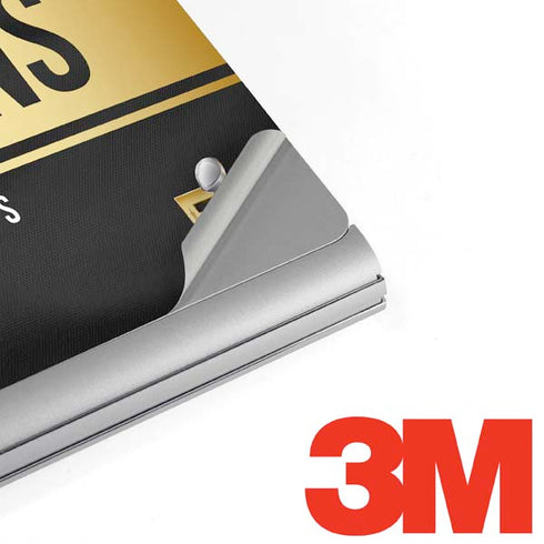 NFL Denver Broncos Super Bowl 50 Champions Black Surface Book 2 13.5in Skin