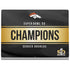 NFL Denver Broncos Super Bowl 50 Champions Black Surface Book 2 15in Skin
