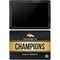 NFL Denver Broncos Super Bowl 50 Champions Black Surface Go Skin