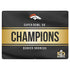 NFL Denver Broncos Super Bowl 50 Champions Black Surface Laptop 2 Skin