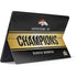 NFL Denver Broncos Super Bowl 50 Champions Black Surface Pro 6 Skin