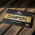 NFL Denver Broncos Super Bowl 50 Champions Black Surface Pro 6 Skin