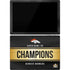 NFL Denver Broncos Super Bowl 50 Champions Black Surface Pro 7 Skin