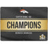 NFL Denver Broncos Super Bowl 50 Champions Black Surface Pro 9 Skin