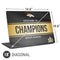 NFL Denver Broncos Super Bowl 50 Champions Black Universal Laptop 18in (14.6 x 10.6in) Skin