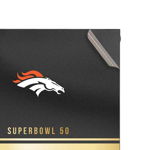 NFL Denver Broncos Super Bowl 50 Champions Black Xbox Series X Console Skin