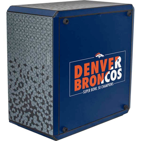NFL Denver Broncos Super Bowl 50 Champions Bold Cooler Master MasterBox Q300L Mini Tower Skin