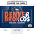 NFL Denver Broncos Super Bowl 50 Champions Bold Dell Vostro Skin
