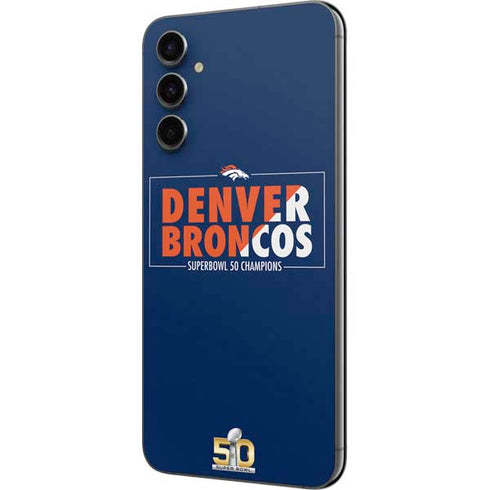 NFL Denver Broncos Super Bowl 50 Champions Bold Galaxy A14 5G Skin