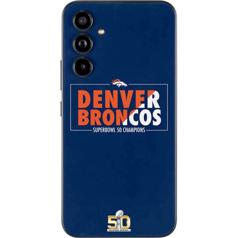 NFL Denver Broncos Super Bowl 50 Champions Bold Galaxy A54 5G Skin