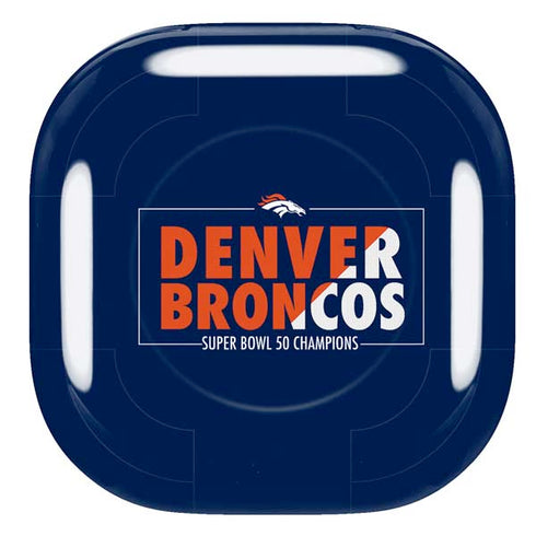 NFL Denver Broncos Super Bowl 50 Champions Bold Galaxy Buds Pro Skin