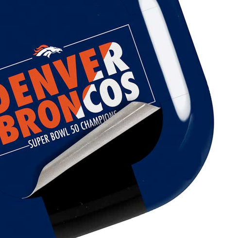 NFL Denver Broncos Super Bowl 50 Champions Bold Galaxy Buds Pro Skin
