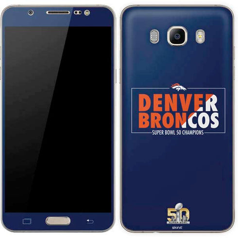 NFL Denver Broncos Super Bowl 50 Champions Bold Galaxy J7 Skin
