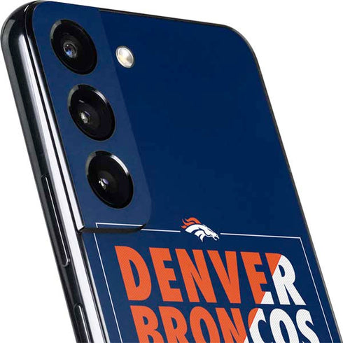 NFL Denver Broncos Super Bowl 50 Champions Bold Galaxy S22 Skin