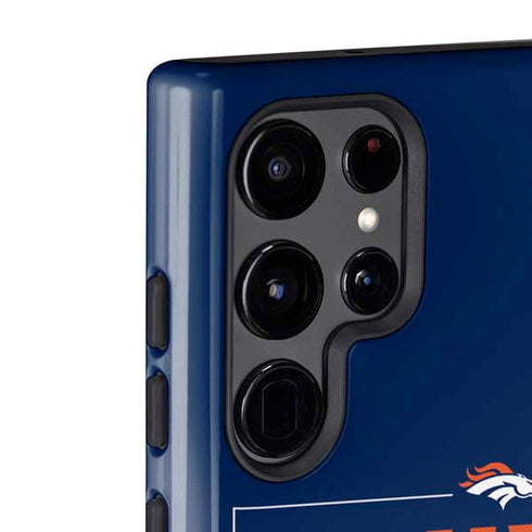 NFL Denver Broncos Super Bowl 50 Champions Bold Galaxy S22 Ultra Pro Case