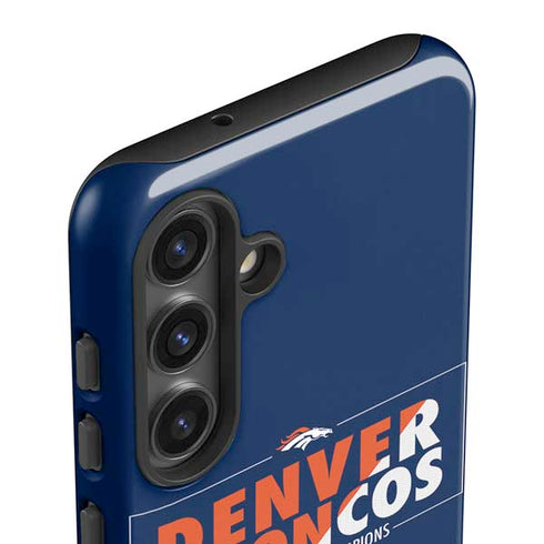 NFL Denver Broncos Super Bowl 50 Champions Bold Galaxy S24 Impact Case
