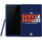NFL Denver Broncos Super Bowl 50 Champions Bold Samsung Galaxy Tab Skin
