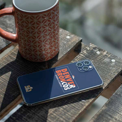 NFL Denver Broncos Super Bowl 50 Champions Bold iPhone 11 Pro Max Skin