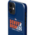 NFL Denver Broncos Super Bowl 50 Champions Bold iPhone 12 Mini Lite Case