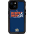 NFL Denver Broncos Super Bowl 50 Champions Bold iPhone 13 Mini Waterproof Case